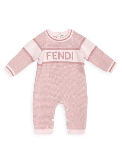 fendi neonato 2019|fendi baby girl coverall.